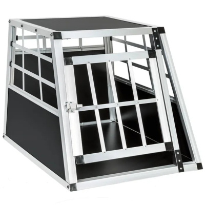 Cage de transport pour chien simple dos droit 54 x 69 x 50 cm