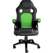 Chaise gamer noir/vert