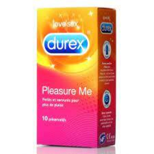 Lot de 10 boites de préservatif Durex Pleasure me 12