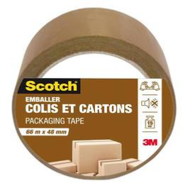 Scotch 3M Emballer Colis et Cartons 66m X 48mm