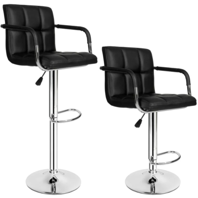 Lot de 2 tabourets de bar HARALD