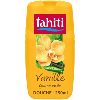 Lot de 12 Gel Douche Tahiti Flacon 300 ml Vanille 