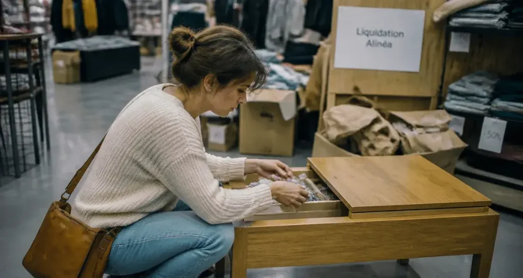 alinea soldes liquidation Alinéa -30% mobilier en magasin