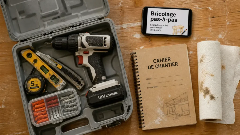 Bonsplansbricolage.com : outils de bricolage pour tutoriels pas-à-pas sur table en bois