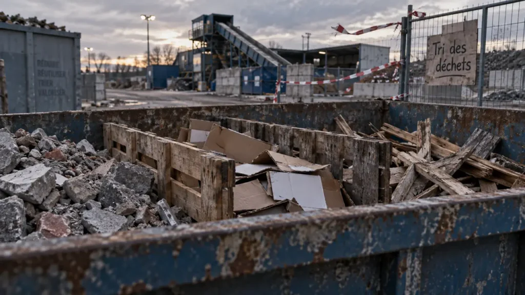 Bati Recyclage : bennes, tri et valorisation des déchets non dangereux
