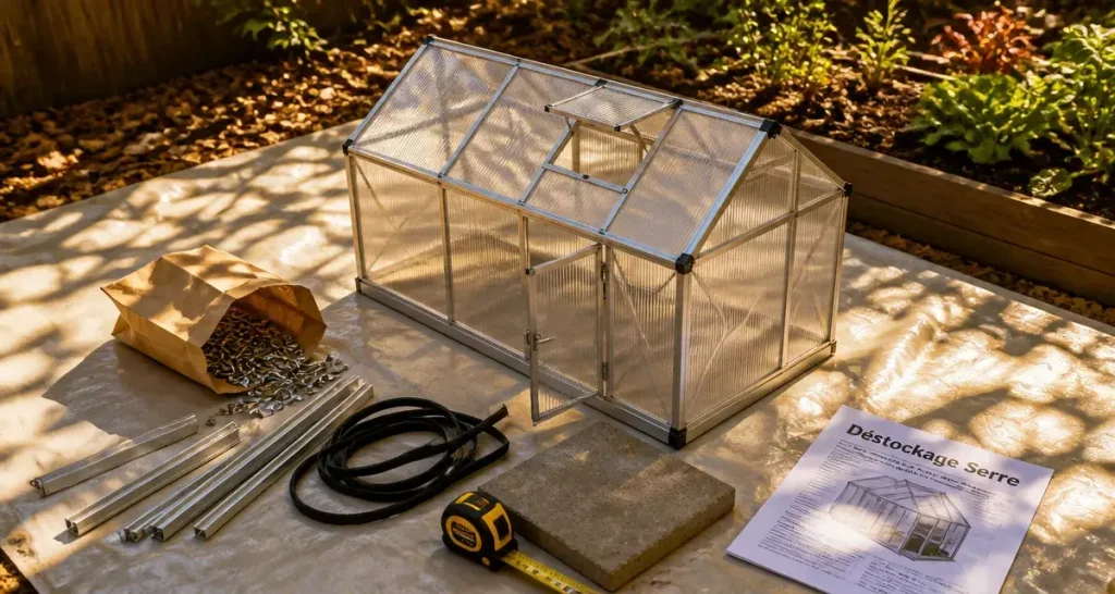 Serre de jardin en déstockage : comment économiser sans sacrifier la solidité